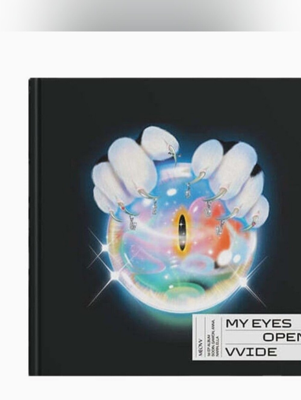 MEOVV 1st EP ALBUM 'MY EYES OPEN VVIDE' (PHOTOBOOK ver.)Release Date : 25.05.1